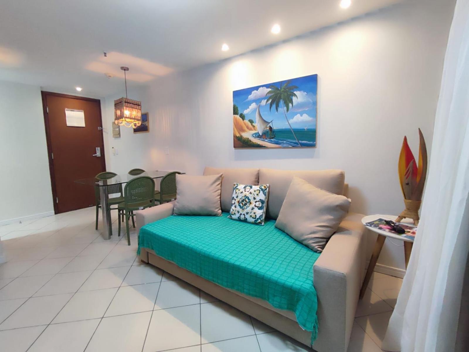 Apartamento em hotel com vista para o mar Natal Exterior foto