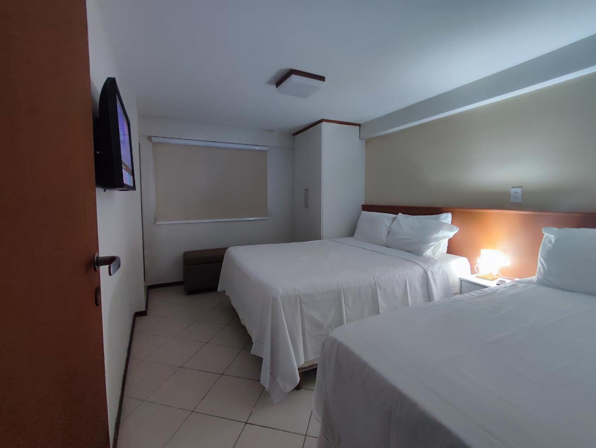 Apartamento em hotel com vista para o mar Natal Exterior foto