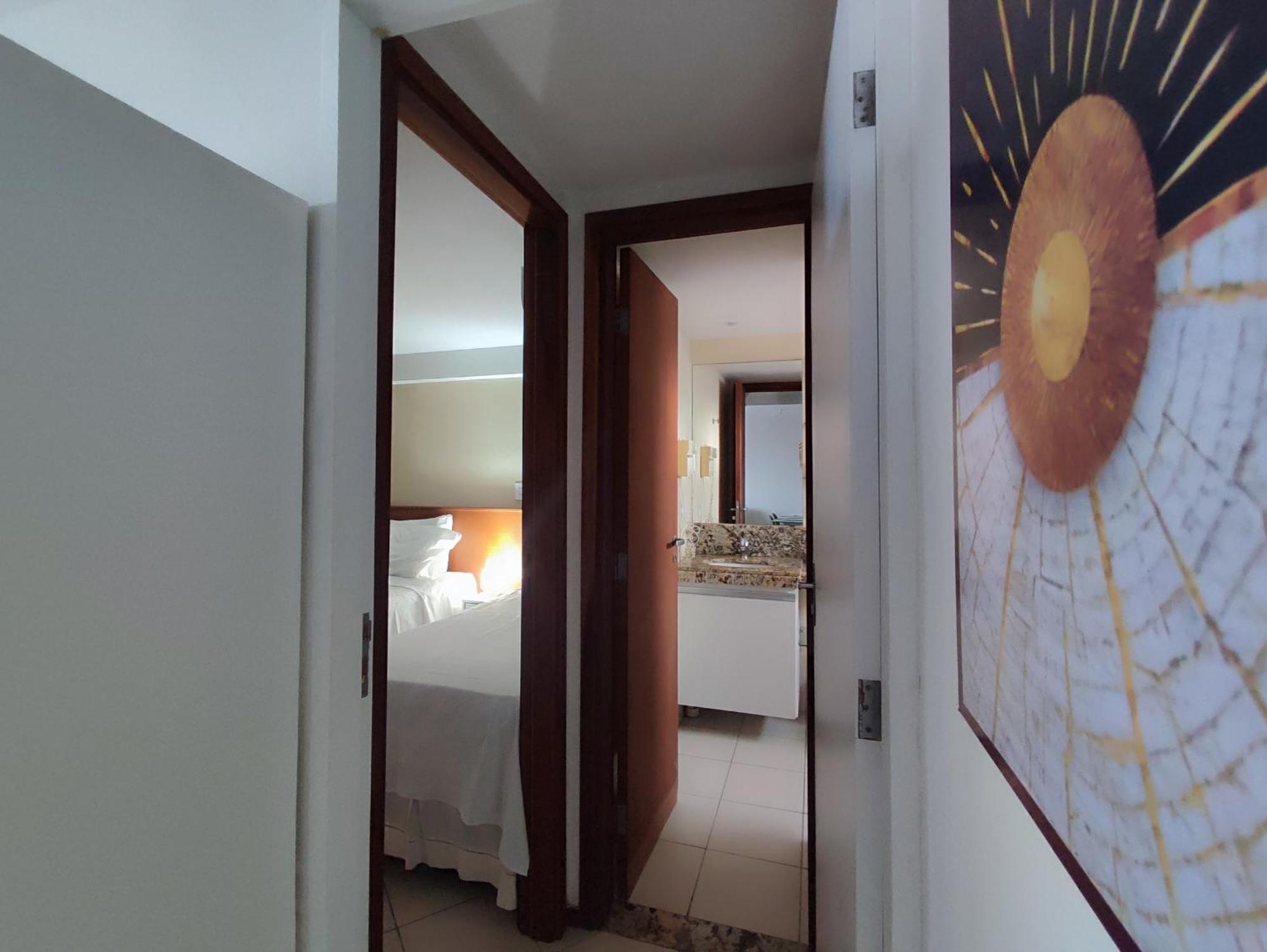 Apartamento em hotel com vista para o mar Natal Exterior foto