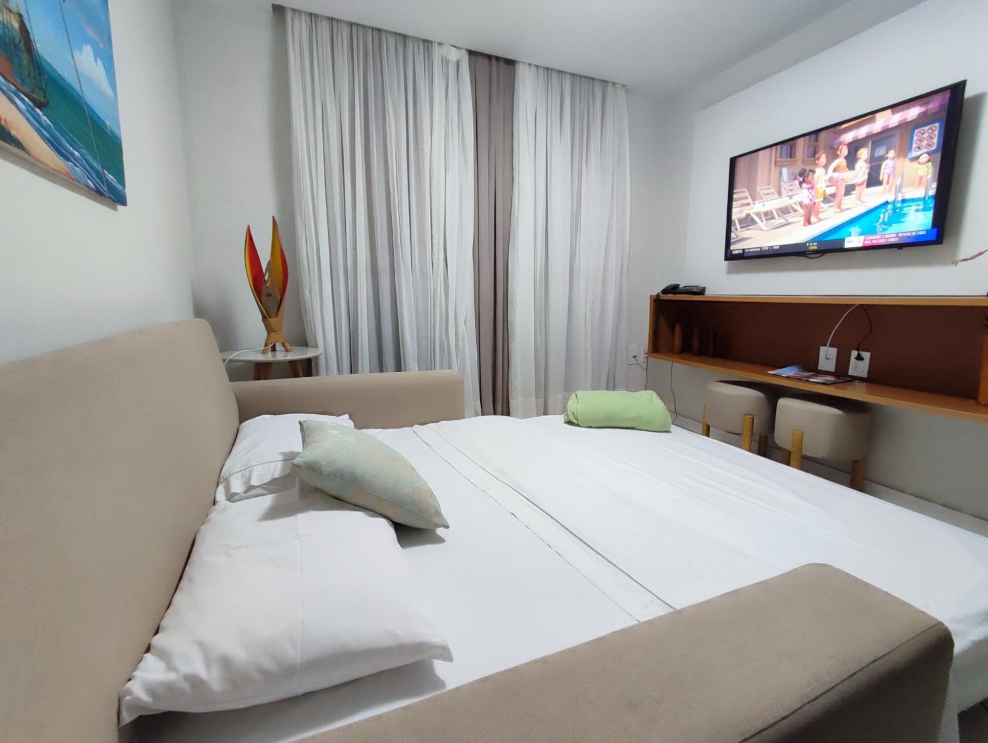Apartamento em hotel com vista para o mar Natal Exterior foto