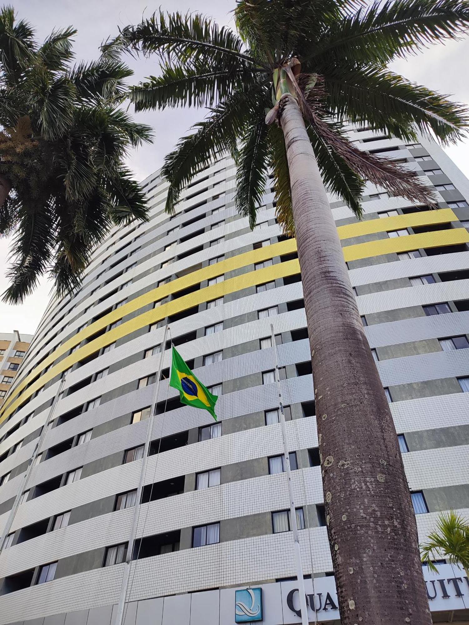 Apartamento em hotel com vista para o mar Natal Exterior foto