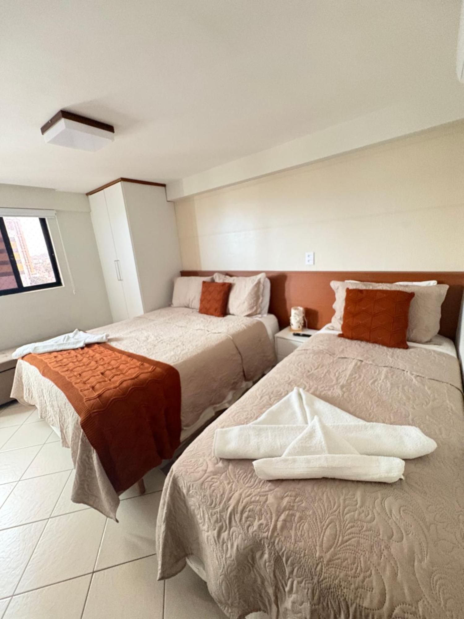 Apartamento em hotel com vista para o mar Natal Exterior foto