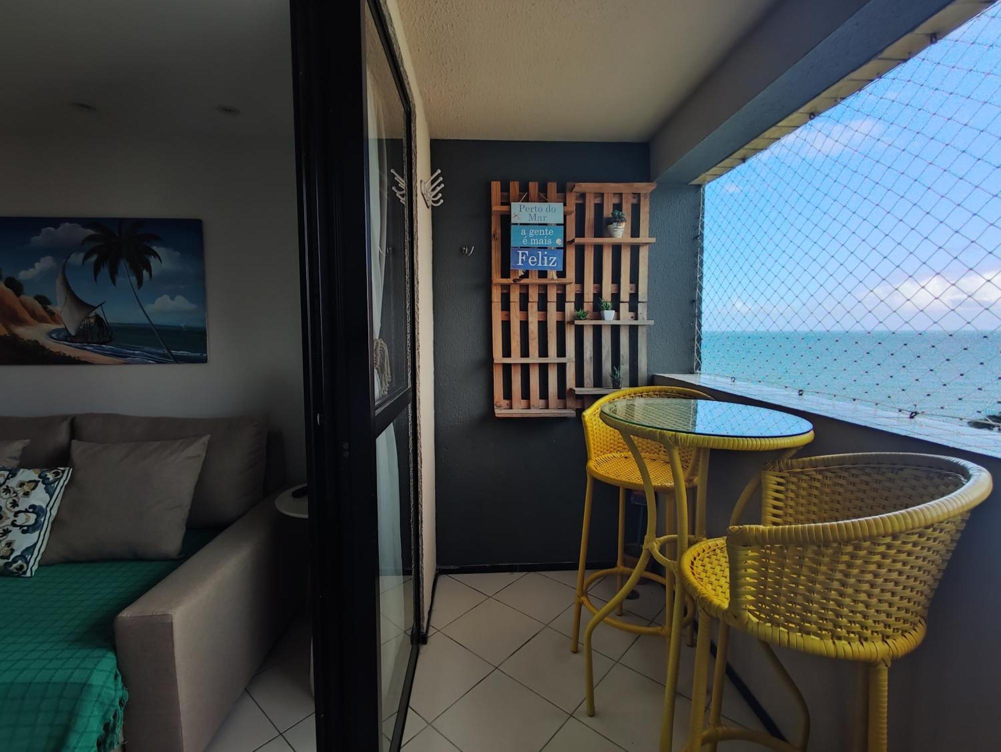 Apartamento em hotel com vista para o mar Natal Exterior foto